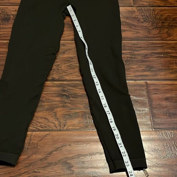 Spanx Green Zipper Ankle Detailing High Waist Seamless Leggings Contemporary - Picture 10 of 16